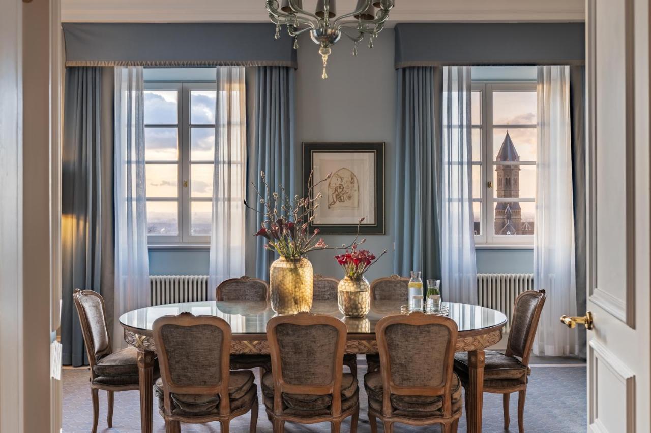 アルトホフ グランドホテル シュロス ベンスベルク ベルギッシュ・グラートバッハ エクステリア 写真 The dining room